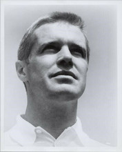 George Peppard original MGM 8x10 photo portrait with crew cut hair 1960's