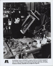 Ian McShane original 1986 8x10 photo holding picture as Lovejoy antiques dealer