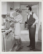 If A Man Answers 1962 original 8x10 photo Bobby Darin Sandra Dee in kitchen