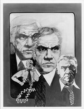 Griff TV series original 7x9 1973 photo Lorne Greene artist drawn images promo