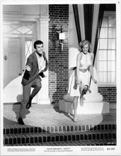 Hootenanny Hoot 1963 original 8x10 inch photo Pamela Austin dances on steps