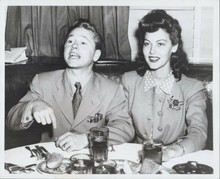 Mickey Rooney Ava Gardner original 1959 press photo of them in 1942 at in LA