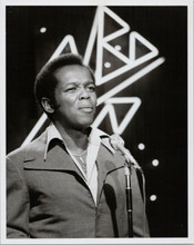 Lou Rawls original 1970's 8x10 photo appearing on unknown TV show