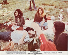 Mad Dogs and Englishmen 1971 original 8x10 lobby card hippies at concert