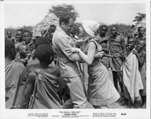 Mister Moses 1965 original 8x10 inch photo Carroll Baker Ian Bannen dancing