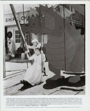 Pete's Dragon original 1977 8x10 photo Helen Reddy Sean Marshall and Dragon