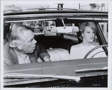 Point Blank original 1968 8x10 photo Angie Dickinson drives car Lee Marvin