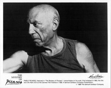 Pablo Picasso original 1986 8x10 photo The Mystery of Picasso