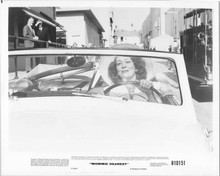 Mommie Dearest 1981 original 8x10 inch photo Faye Dunaway driving car on lot