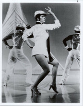 Lynda Carter original 1970's press photo full length leggy on stage variety show