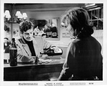 Monkey in Winter 1963 original 8x10 inch photo Jean Paul Belmondo at bar