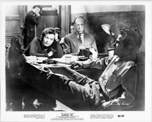 Murder Inc 1960 original 8x10 inch photo Peter Falk puts feet up on his desk