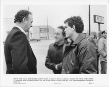Target 1985 8x10 inch original photo Arthur Penn Gene Hackman Matt Dillon on set