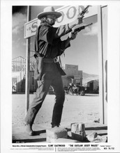 The Outlaw Josey Wales original 8x10 inch photo Clint Eastwood gunfight saloon