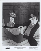 One Hundred and One Dalmatians original 1969 8x10 photo Jasper strangles cat