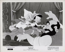 Pinocchio original 1961 8x10 photo Pinocchio Stromboli on stage