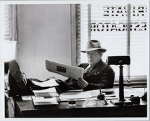 Richard Boone original 1972 8x10 photo Goodnight My Love seated behind desk