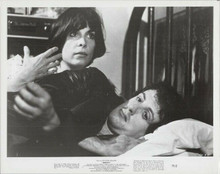 Rocky original 1976 8x10 photo Talia Shire Sylvester Stallone in bed