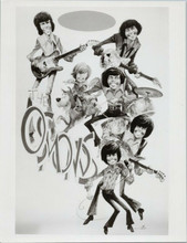 The Osmonds original 7x9 inch TV photo from 1972 TV series artist drawn