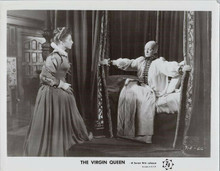The Virgin Queen original 1955 8x10 photo Joan Collins Bette Davis