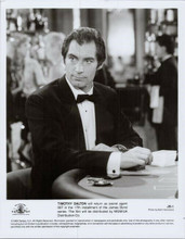 Timothy Dalton original 8x10 photo 1989 as James Bond in tuxedo License To Kill