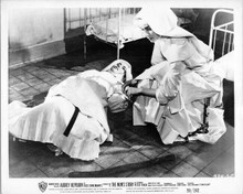 The Nun's Story 8x10 inch original photo Audrey Hepburn holds nuns hand