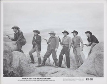 The Doolins of Oklahoma original 1955 8x10 photo Randolph Scott & men with guns