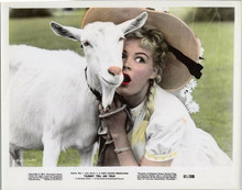 Tammy Tell me True 1961 original 8x10 photo Sandra Dee with goat