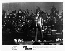 The Jazz Singer 1980 Neil Diamond on stage with band original 8x10 inch photo