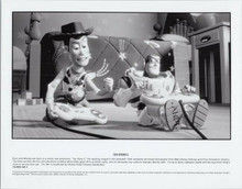 Toy Store 2 original 1999 8x10 photo Buzz and Woody in Andy's bedroom