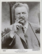 Walter Slezak original 1964 Disney 8x10 photo smoking cigar Emil & Detectives