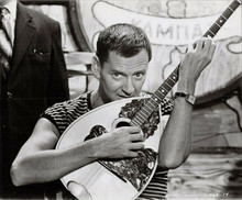 Tony Randall original 8x10 photo playing guitar Island of Love