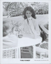 Sophia Loren original 1979 8x10 photo seated at table Firepower