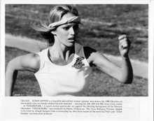 Susan Anton running on track original 8x10 photo 1979 Goldengirl