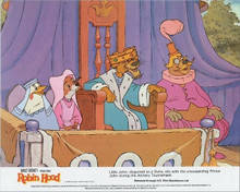Walt Disney Robin Hood original 1973 8x10 lobby card Little John Prince John