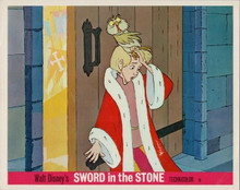 Walt Disney's Sword in the Stone 1963 original 8x10 lobby card Arthur Archemedes