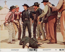 Shakiest Gun in the West 1968 original 8x10 lobby card Don Knotts with cowboys