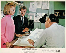 No Way To Treat A Lady original 8x10 inch lobby card Lee Remick George Segal