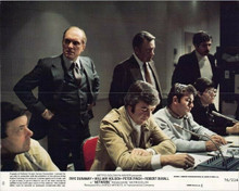 Network original 8x10 inch lobby card William Holden Robert Duvall with newsmen