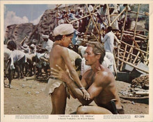 Tarzan Goes To India original 8x10 lobby card 1962 Jock Mahoney