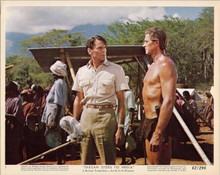 Tarzan Goes To India original 8x10 lobby card Jock Mahoney Leo Gordon