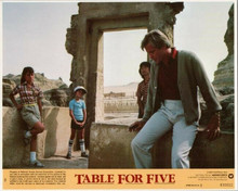 Table For Five original 8x10 lobby card Jon Voight Roxana Zal in Greece
