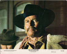 The Last Hard Men original 1976 8x10 lobby card Charlton Heston portrait