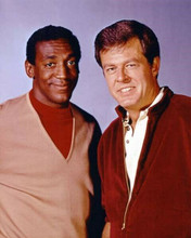 I Spy TV series Bill Cosby smiles with Robert Culp 8x10 inch photo