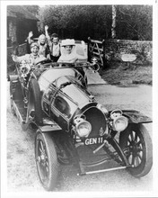 Chitty Chitty Bang Bang Dick Van Dyke and cast wave in car 8x10 vintage photo