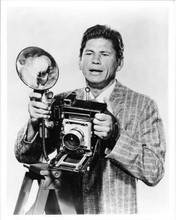 Charles Bronson Man With A Camera 1950's TV series studio portrait 8x10 photo