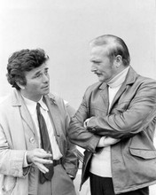 Columbo 1971 Murder By The Book Peter Falk questions Jack Cassidy 8x10 photo