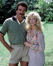 Magnum PI 1980 Ki'is Don't Lie Tom Selleck with Morgan Fairchild 8x10 inch photo