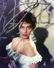 Ava Gardner sensual portrait white top pulled down over shoulders 8x10 photo