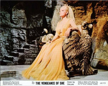The Vengeance of She 1968 Olibka Berova as Ayesha on throne 8x10 inch photo